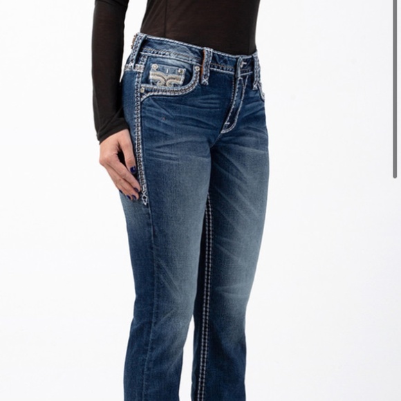 RockRevival MINT LEAF B202 BOOT CUT JEAN